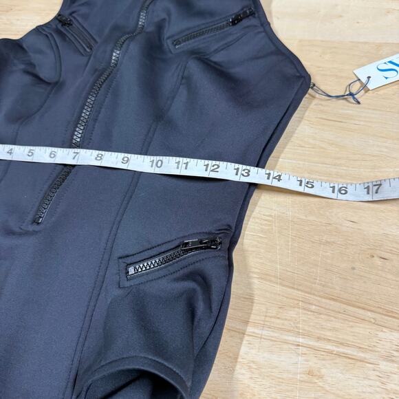 Magicsuit NWT Laguna Beach Coco Zip Front One Piece Swimsuit Black Size 10 - Picture 10 of 12